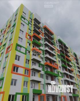 1-к квартира, строящийся дом, 37м2, 3/10 этаж