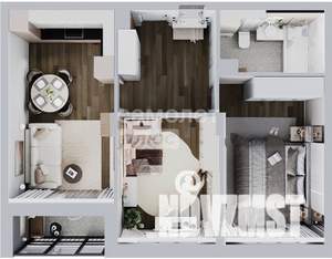 3-к квартира, вторичка, 66м2, 18/21 этаж