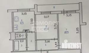 2-к квартира, вторичка, 50м2, 4/10 этаж