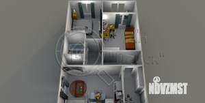 2-к квартира, вторичка, 67м2, 5/18 этаж