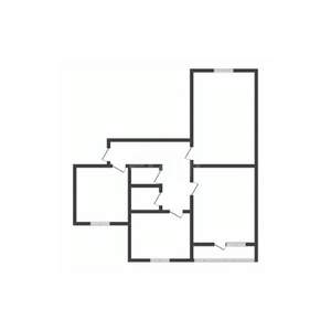 3-к квартира, вторичка, 60м2, 1/9 этаж