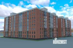 3-к квартира, строящийся дом, 74м2, 8/8 этаж