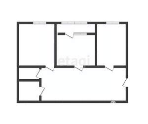 2-к квартира, вторичка, 60м2, 3/10 этаж