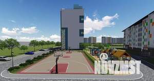 2-к квартира, строящийся дом, 65м2, 6/8 этаж