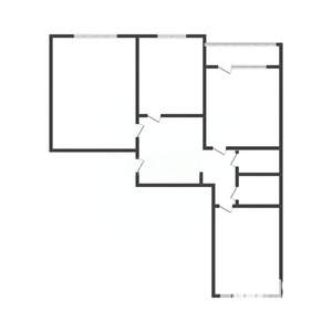 3-к квартира, вторичка, 74м2, 1/11 этаж