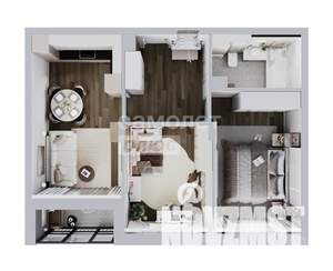 3-к квартира, вторичка, 67м2, 2/21 этаж